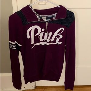 Pink limited edition half zip - XS
